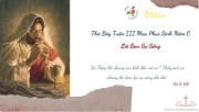 Suy niệm Thứ Bảy Tuần III Mùa Phục Sinh
