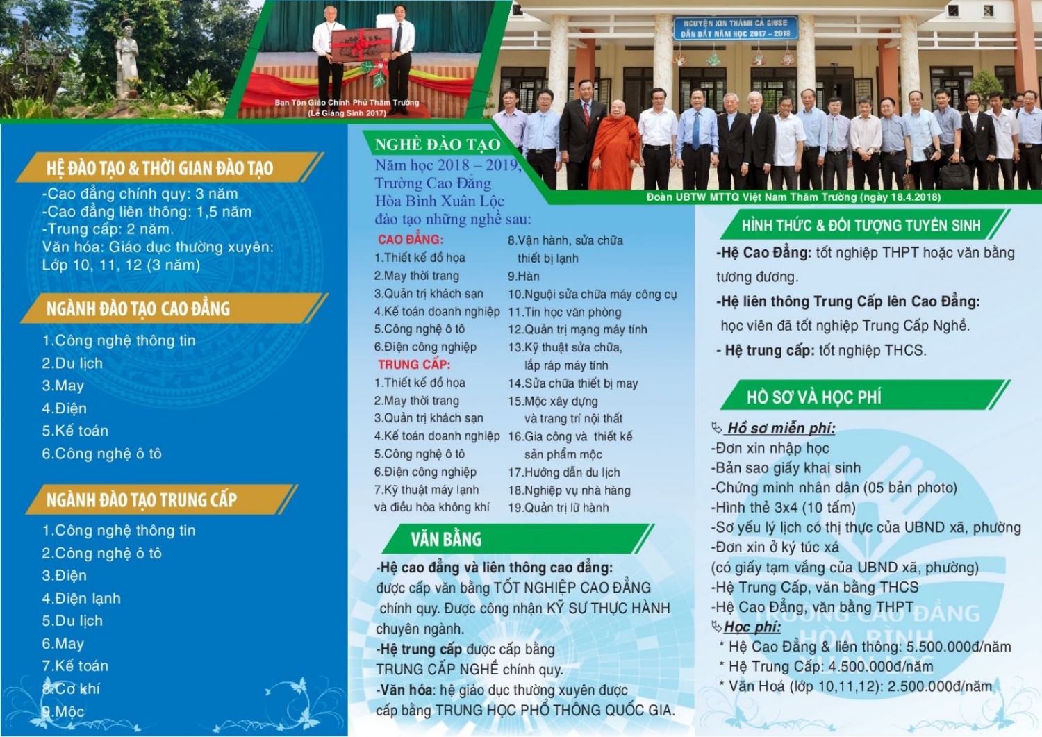 Brochure tuyen sinh nam 2018 HOAN CHINH 002