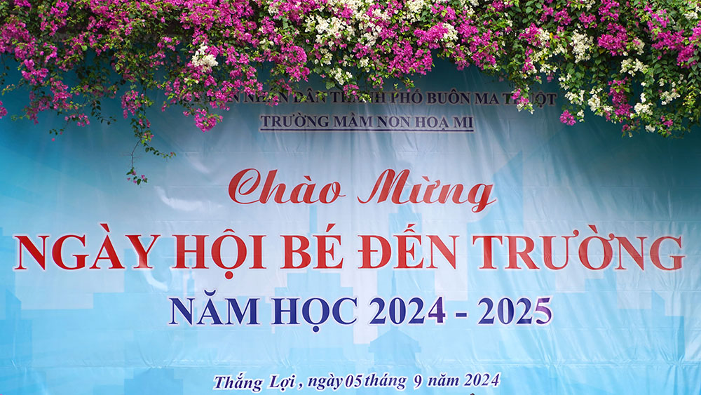 BƯỚC VÀO NĂM HỌC MỚI 2024 - 2025