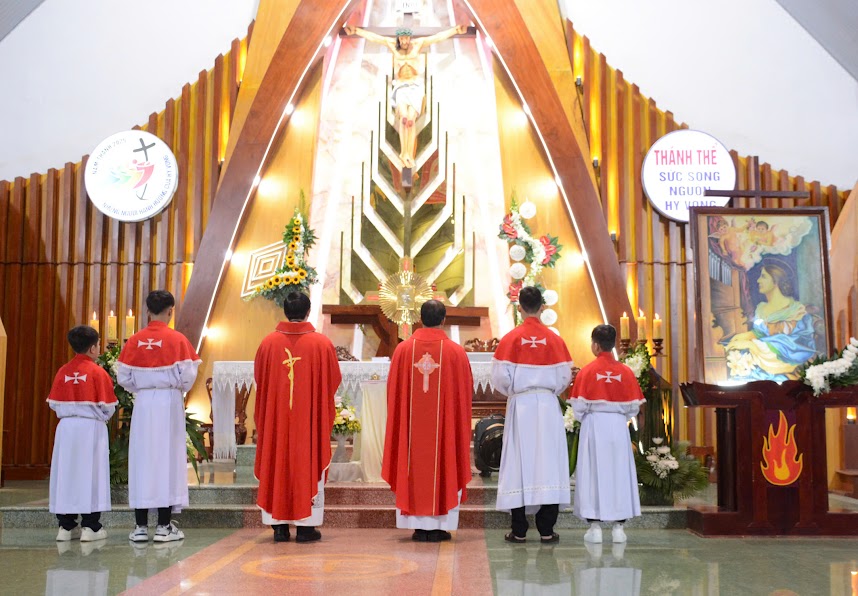 THÁNH LỄ BỔN MẠNG CA ĐOÀN CÊCILIA