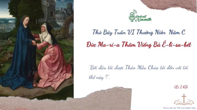  Suy niệm Thứ Bảy Tuần VI Phục Sinh