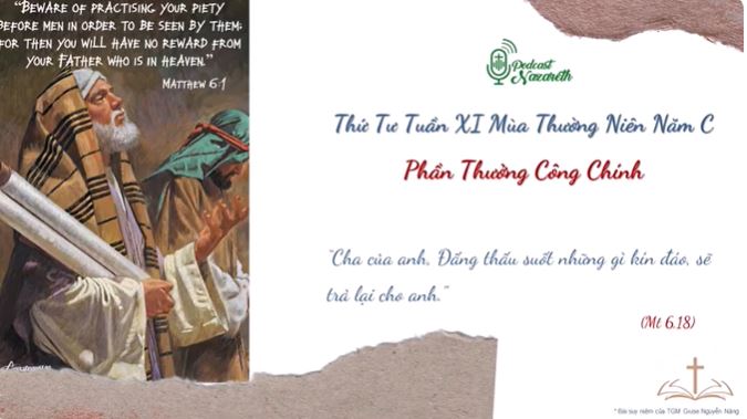 Suy niệm Thứ Tư Tuần XI Mùa Thường Niên