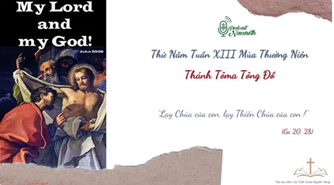 Suy niệm  Thứ Năm Tuần XIII Mùa Thường Niên