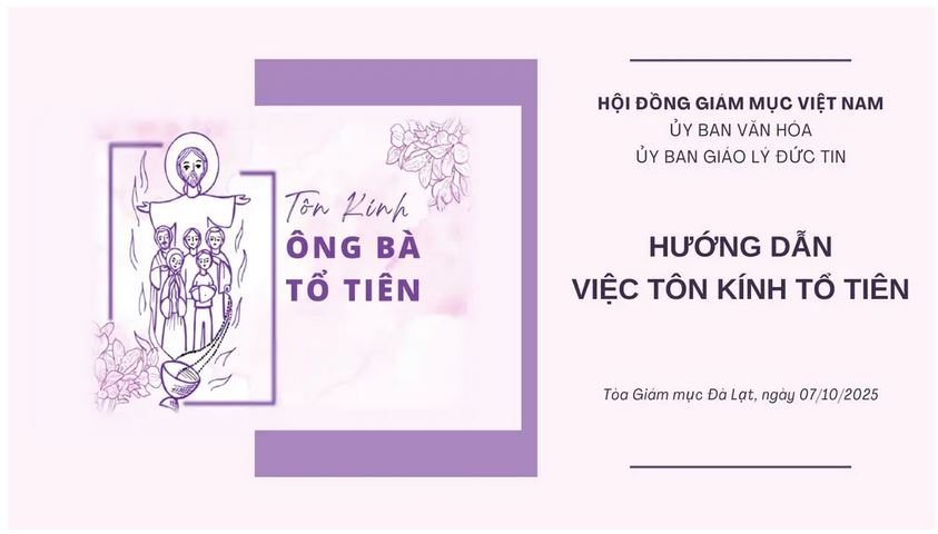 HƯỚNG DẪN VIỆC TÔN KÍNH TỔ TIÊN