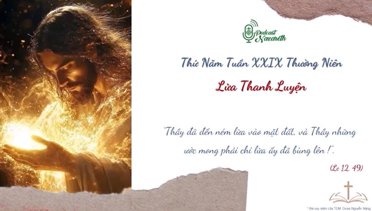 Suy niệm Thứ Năm Tuần XXIX Thường Niên