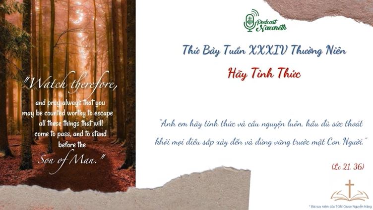 Suy niệm Thứ Bảy Tuần XXXIV Thường Niên