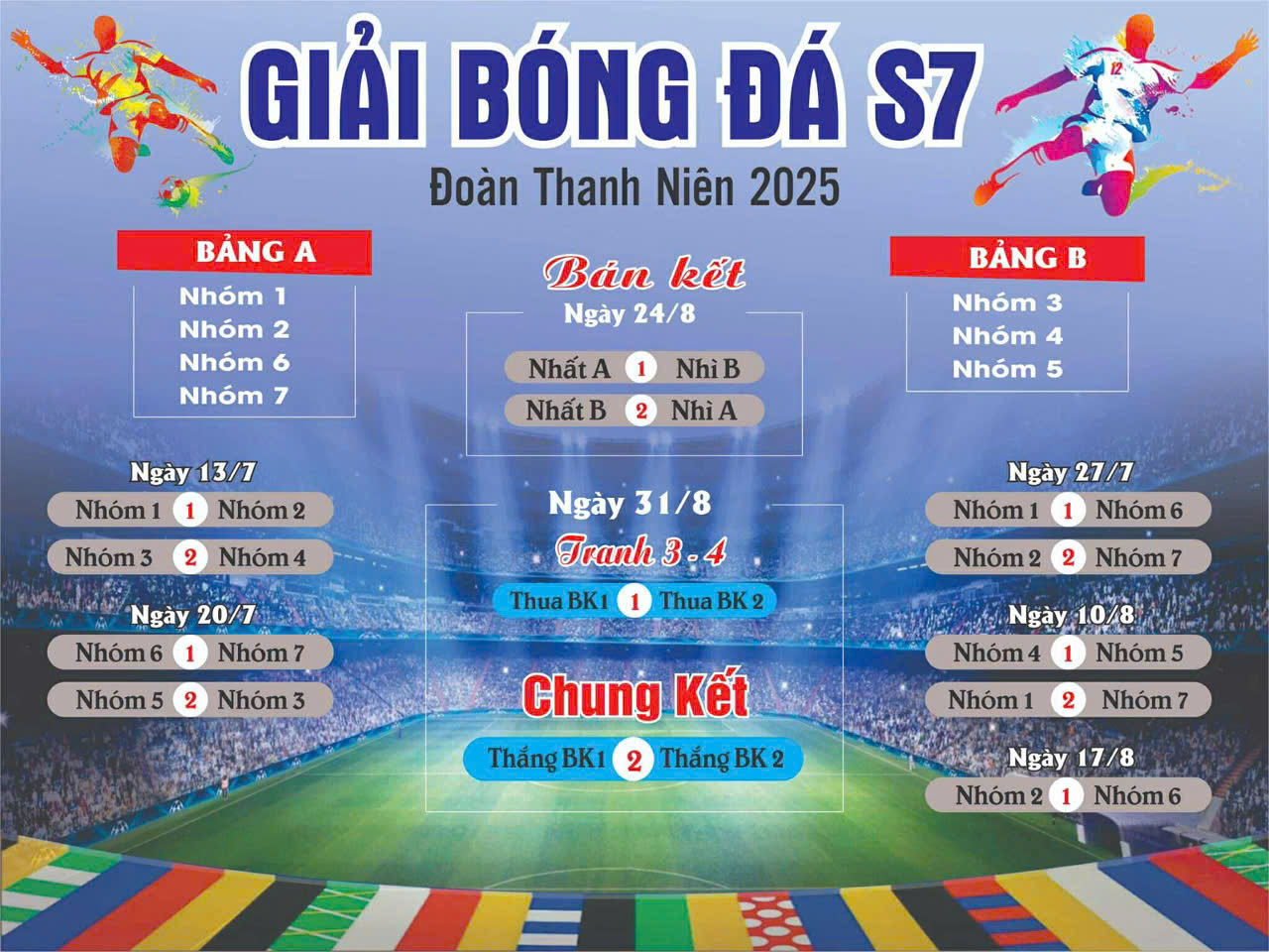 THÔNG BÁO KHAI MẠC GIẢI BÓNG ĐÁ THANH NIÊN GIÁO XỨ CHÂU SƠN 2025