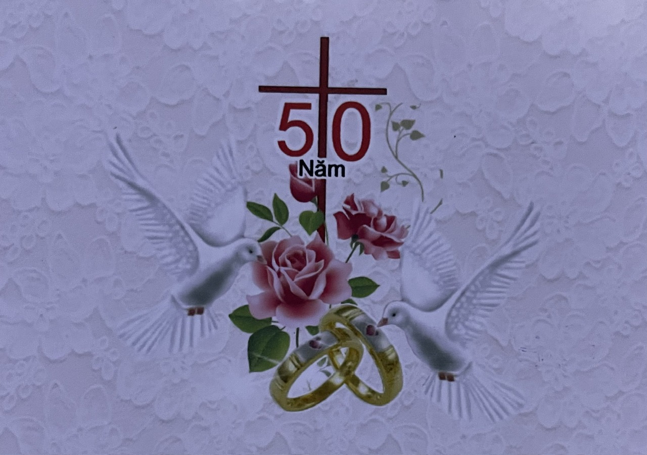 CHÚC MỪNG 50 NĂM CHUỖI VÀNG HỒNG ÂN HÔN PHỐI