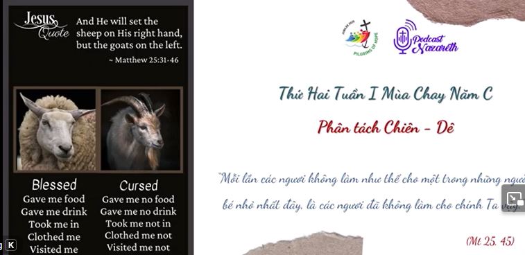 Suy niệm Thứ Hai Tuần I Mùa Chay