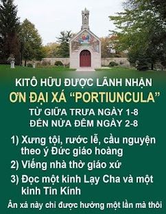 SỰ HÌNH THÀNH VÀ Ý NGHĨA CỦA ƠN TOÀN XÁ PORTIUNCULA