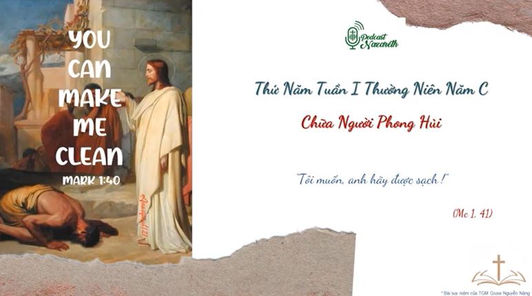 Suy niệm Thứ năm Tuần I Thường Niên