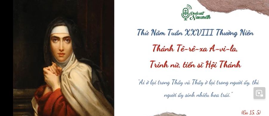 SUY NIỆM THỨ NĂM TUẦN 28 THƯỜNG NIÊN